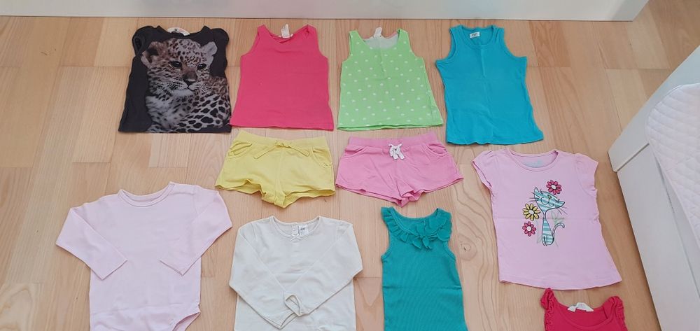 Zestaw ubrań H&M, Smyk, Cool Club i inne