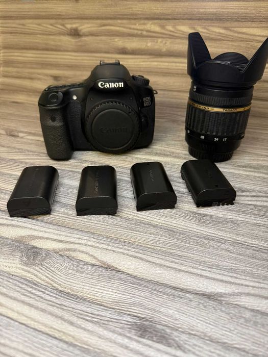 Canon EOS 60D + Kit Completo – Pronta para Fotografar!