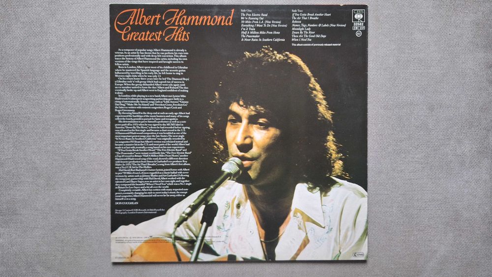 Albert Hammond - Greatest Hits
