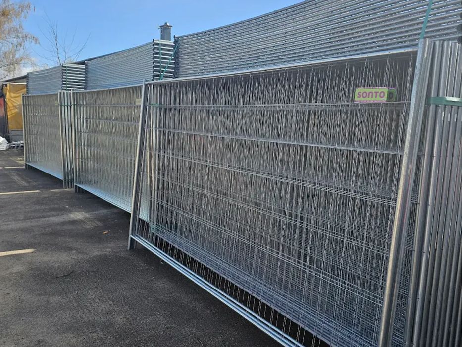 Ogrodzenie budowlane ażurowe - standardowy - Toruń i okolica