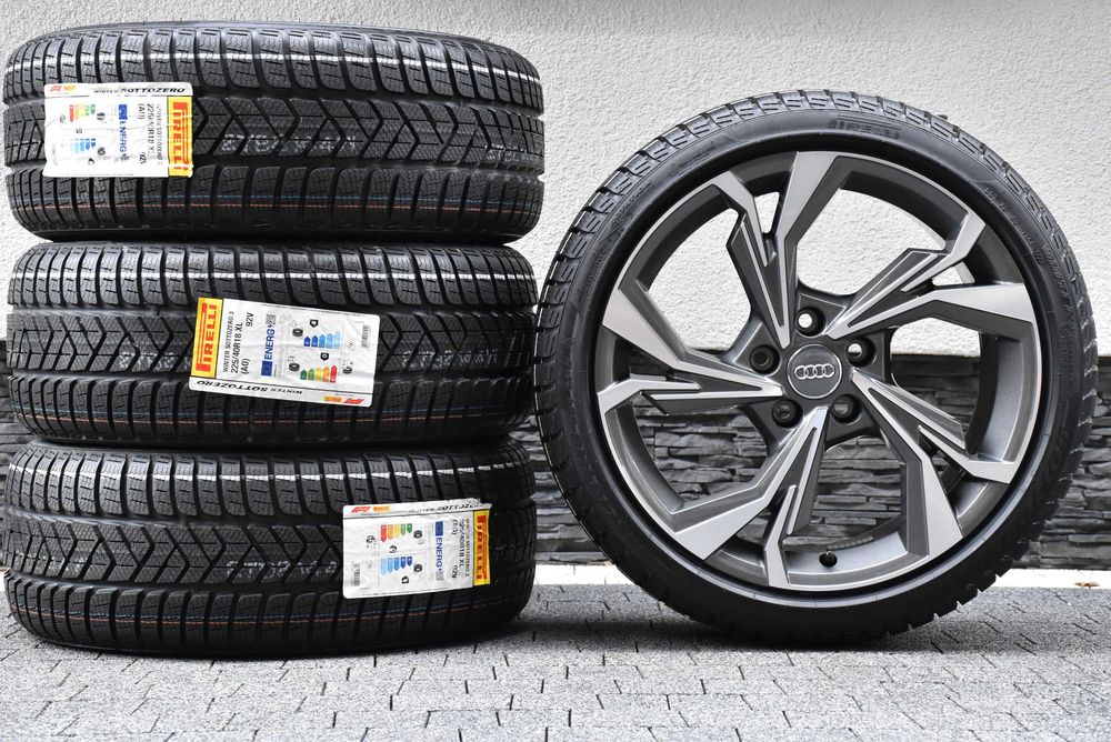 Nowe koła zimowe Audi A3 8Y 8V 8P 18" NOWE Pirelli 2024r OEM