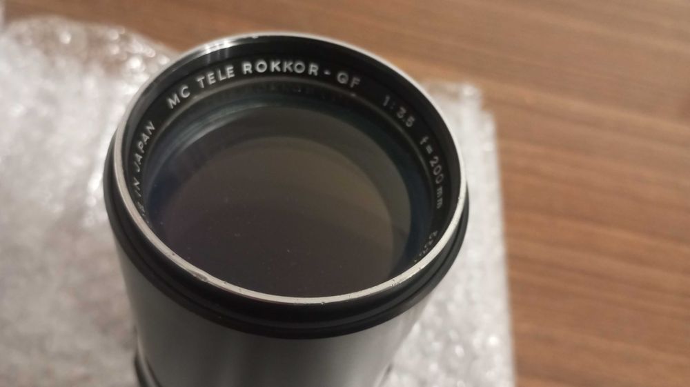 Obiektyw Minolta MC tele rokkor QF 1:3.5 200mm