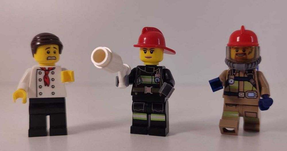 LEGO City 60214 – Пожежа в бургер-барі (Burger Bar Fire Rescue)