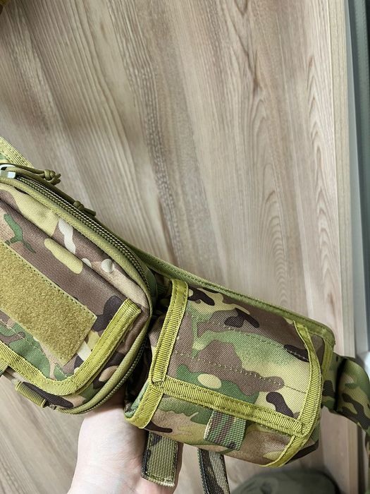 РПС, ремінь тактичний з підсумками мультикам