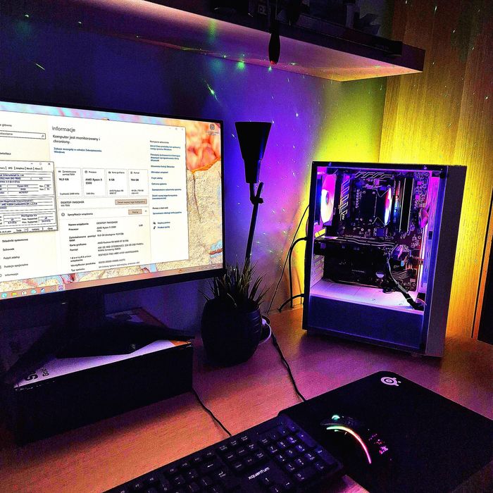 Komputer RX6600XT/Rtx3060ti/R5 5500/16gb ram/Gamingowy Okazja Gwarancj
