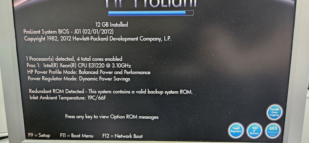 Servidor HP Proliant ML110 G7