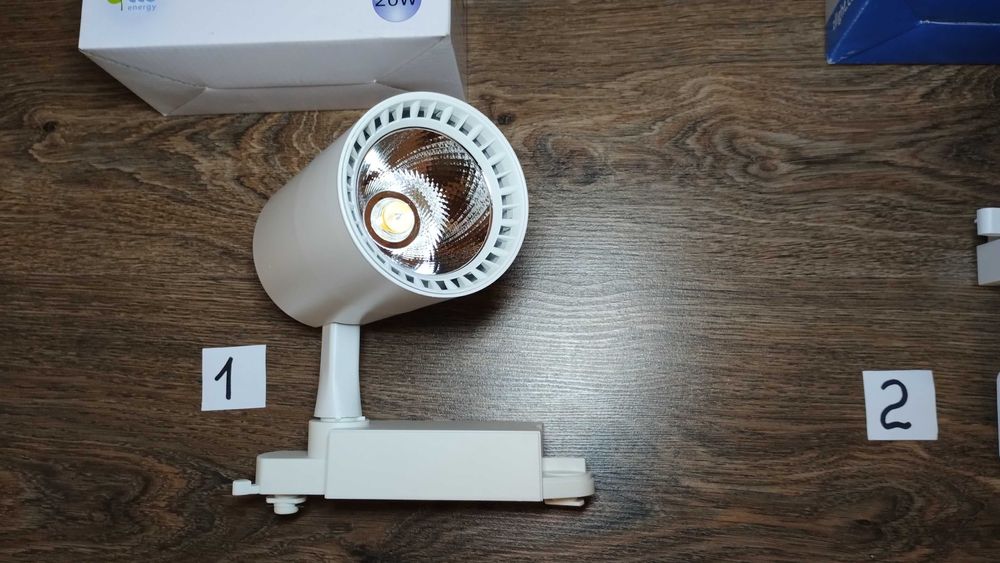 Трековые LED прожекторы светильники светодиодные Z-light 20W