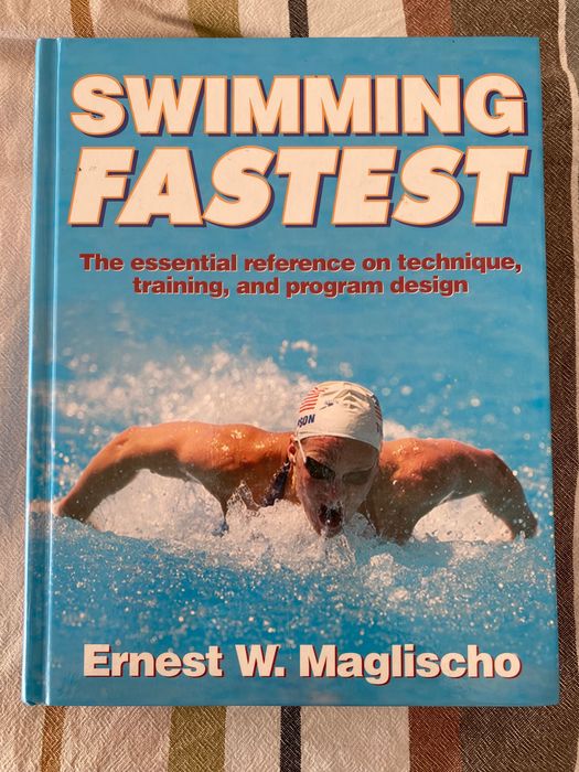 Livro Swimming Fastest (Ernest W. Maglischo), ed. 2003