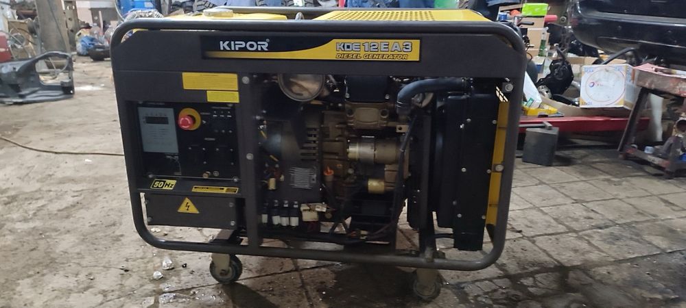 Дизельний генератор KIPOR KDE12EA3 ,8.5-12 кВт, 3-фазний(50hz)