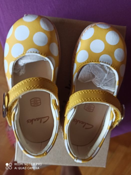 NOWE Buty baleriny  CLARKS  Emel  22
