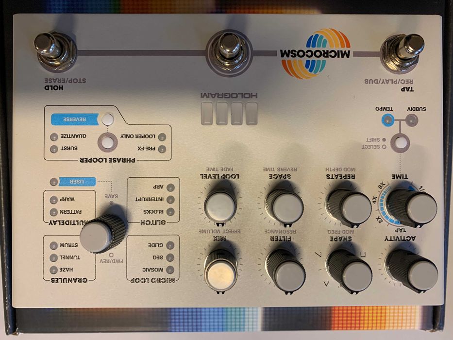 Hologram Electronics Microcosm  granularny efekt gitarowy