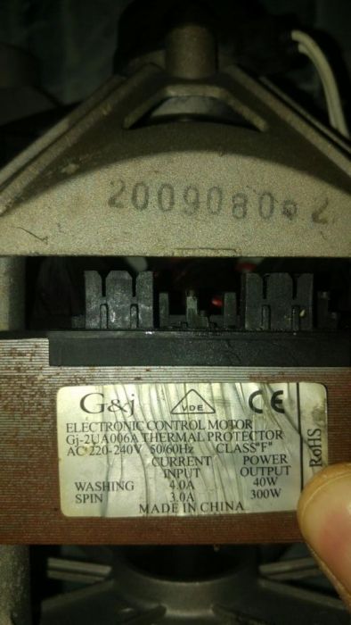 Silnik pralki daevoo