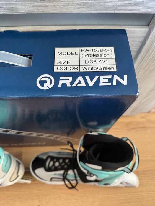 rolki raven profession white-mint 38-42