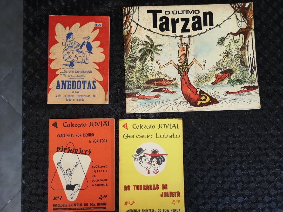 Livros de Anedotas Humor anos 50 a 70