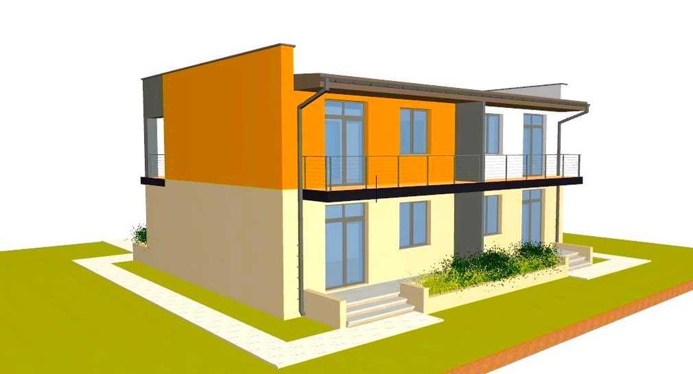 Зручний Будинок з керамо-граніту 115 м² з площею 2 соті балкон АКЦІЯ
