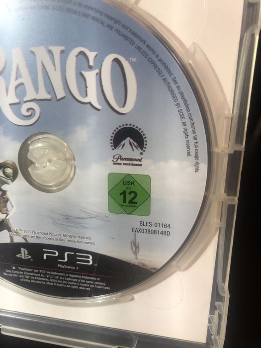 Rango PS3 PlayStation 3