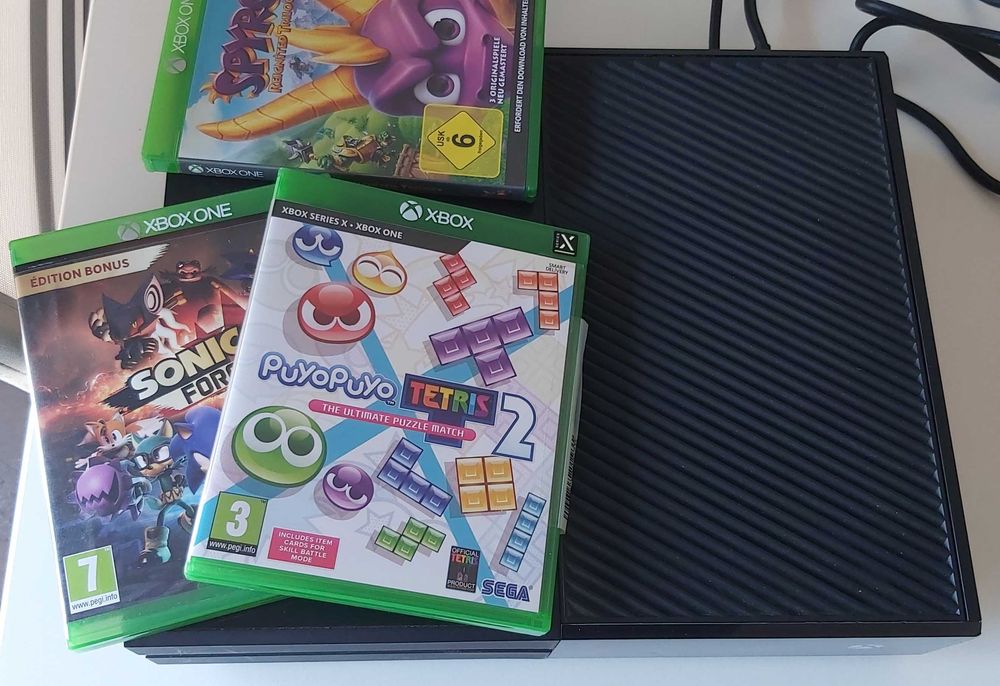 Consola Microsoft Xbox One VCR 500GB XBONE Black Phat Fat