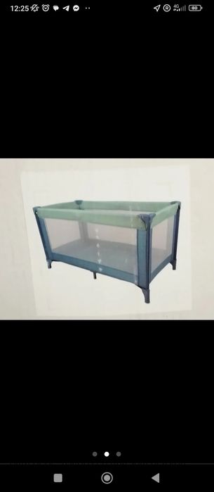 Cama de viagem mais lençóis bebê