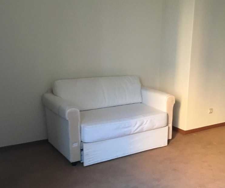 Sofá-Cama Branco IKEA