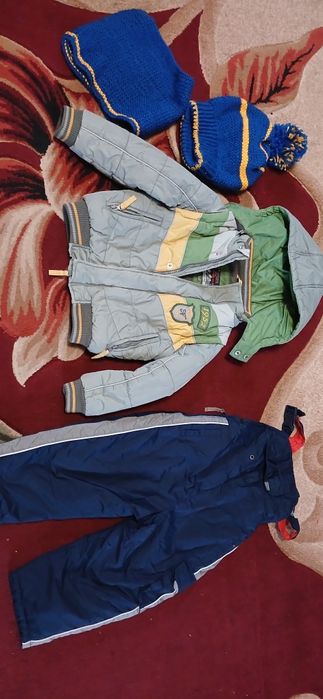 Зимовий комбінензон на хлопчика 4 роки