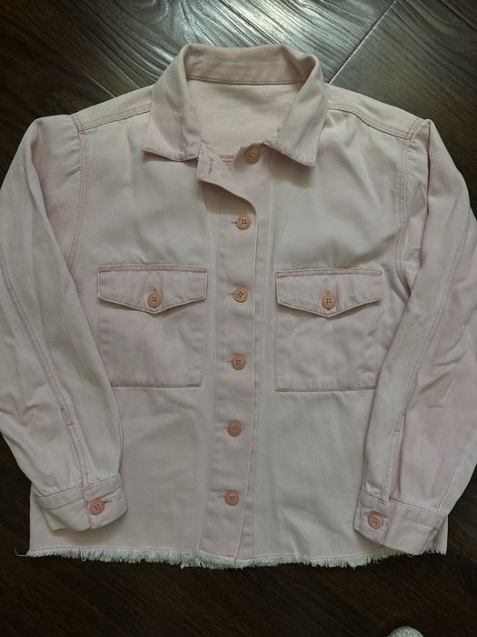 Рожева джинсовка