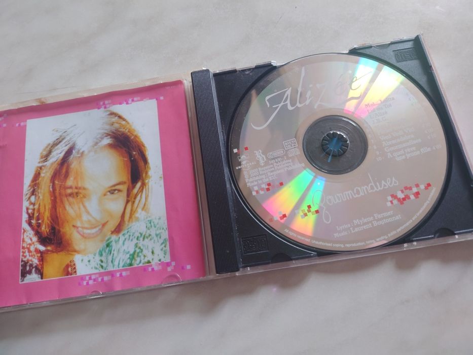 Cd disc, cd диск Alizee - Gourmandises, диск 2000 г