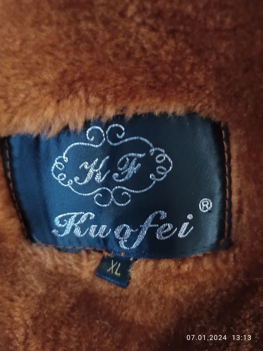 Дубленка бу р.46-48