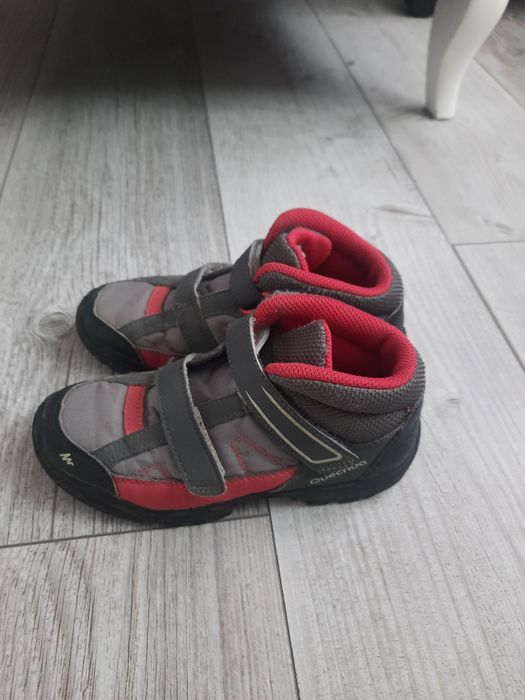 Buty jesienne dziewczęce Quechua SH Arp 50 Mid rzepy 31