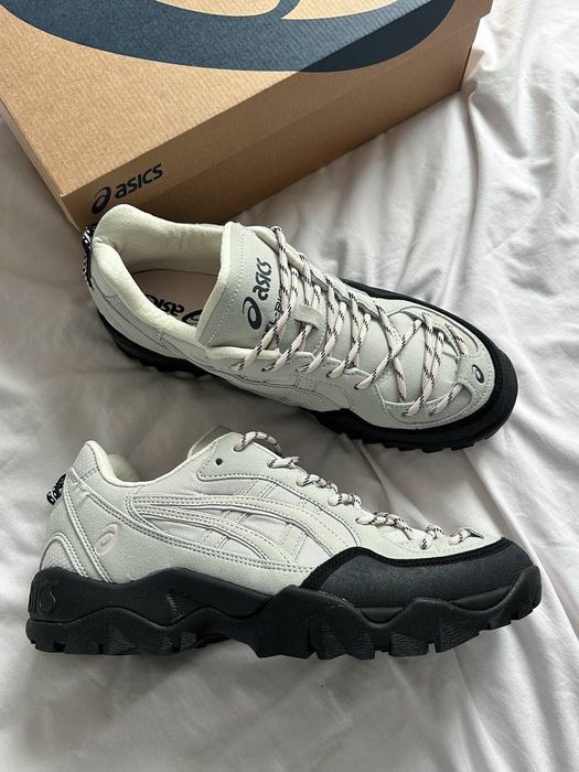 37-45 р кросівки ASICS Gel-Pickax white black