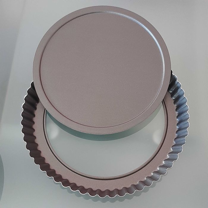 NOVA Forma Tarte Canelada Fundo Móvel 28cm Alumínio