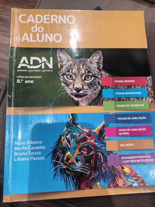Livros escolares 8 Ano