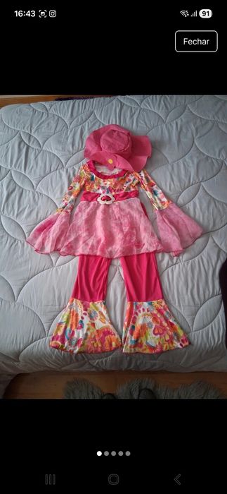 Fato carnaval  Hippy