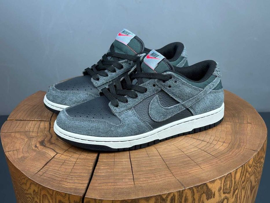 Кросівки Nike SB Dunk Low PRM Black / Найк кеди кроси замшеві 36-42