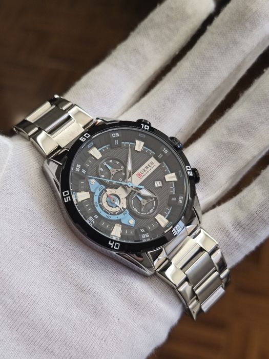 Relógio Masculino Black Frost by Lige em aço inoxidável