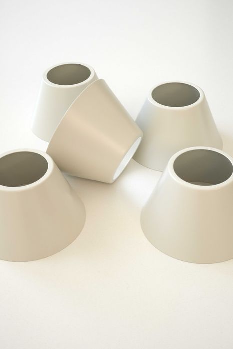 Beżowe klosze do lamp E27 DIY nowe