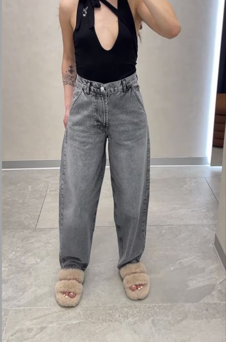 Джинси сірі розмір  с-м