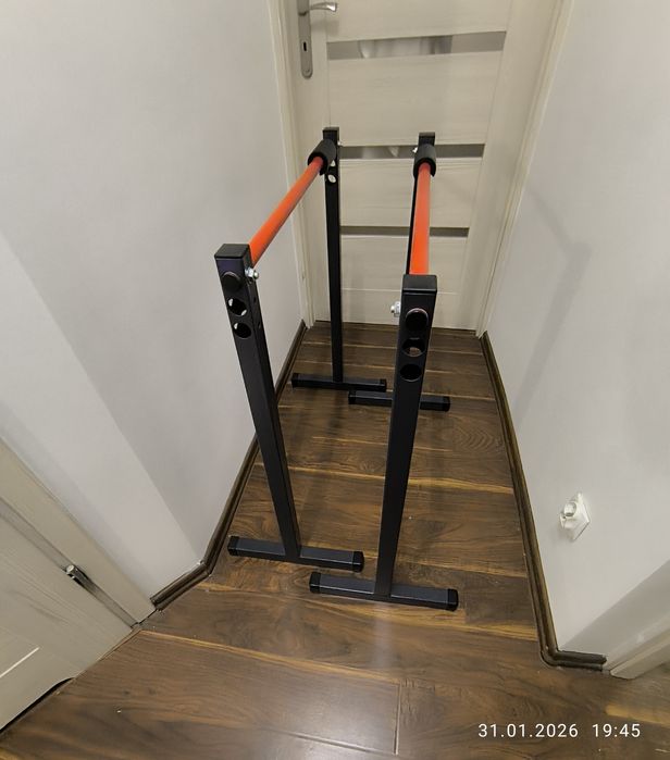 Poręcze do dipów - regulowana wysokość, 2 szt.