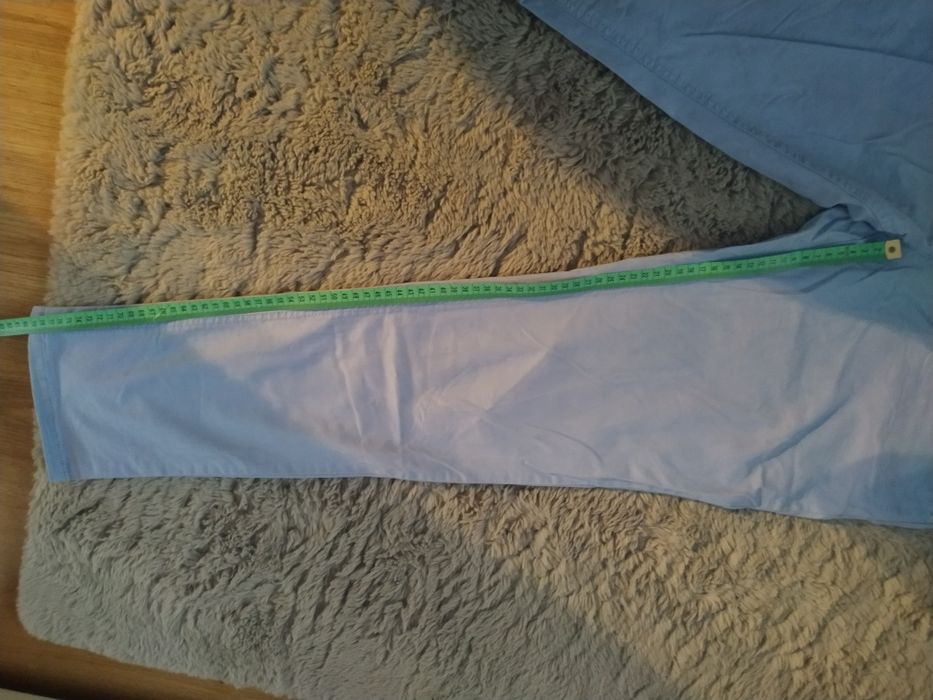 Spodnie chinos błękitne Blue Motion rozm. 42