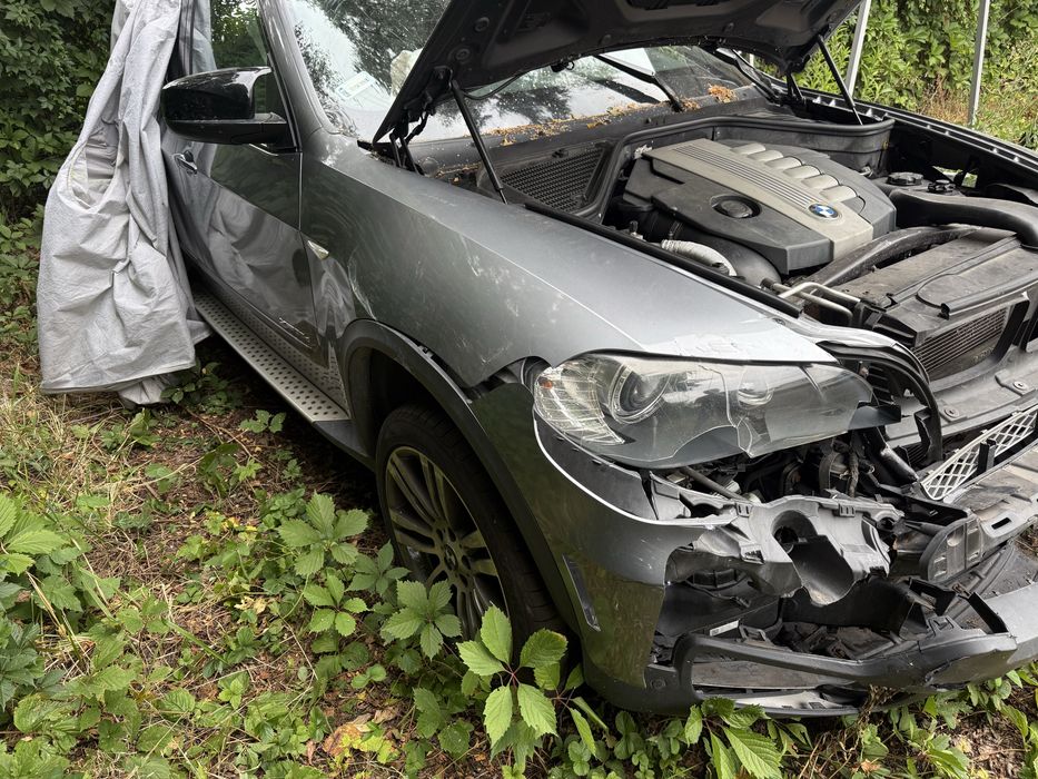 BMW X5 3.0 diesel uszkodzony