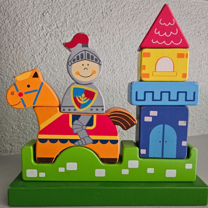 Klocki ukladanka magnetyczna