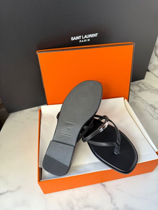 Klapki Hermes Miss Black