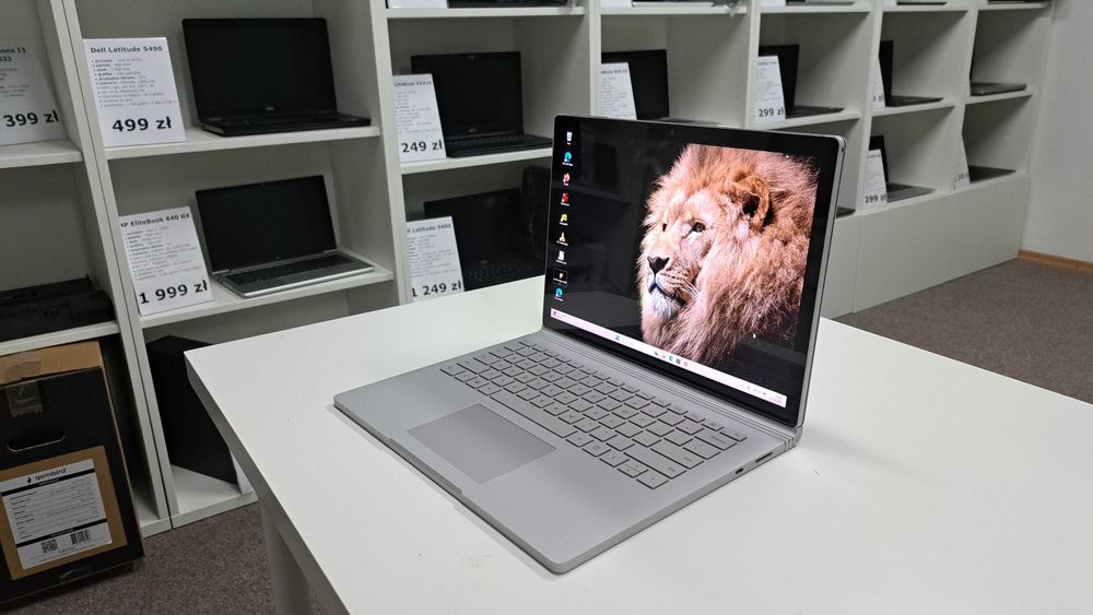 Uniwersalny Microsoft Surface Book 2 13" i7-8gen 16GB 512SSD GTX 3K