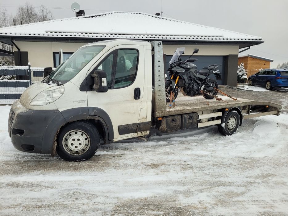 Transport motocykli i qudow