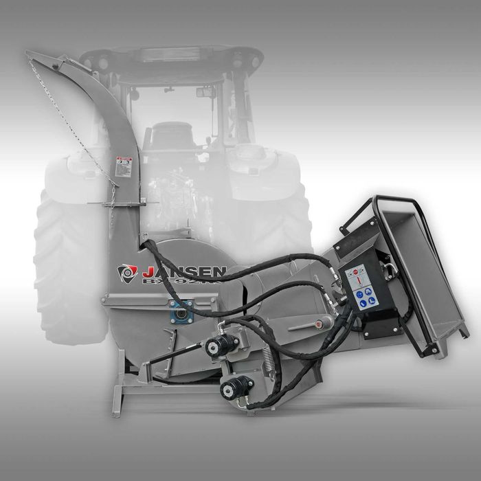 Biotriturador, estilhador para acoplar ao trator