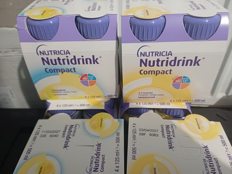 Nutridrink compact 24 szt x 125 ml smak banan i wanilia