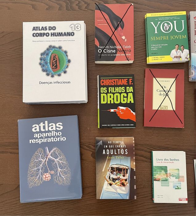 Livros vários títulos - medicina | filhos da droga | Prometheus | anat
