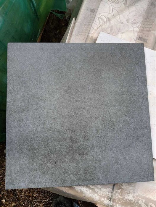 Плитка на Пол Антрацит Лофт Матовая 40х 40 см