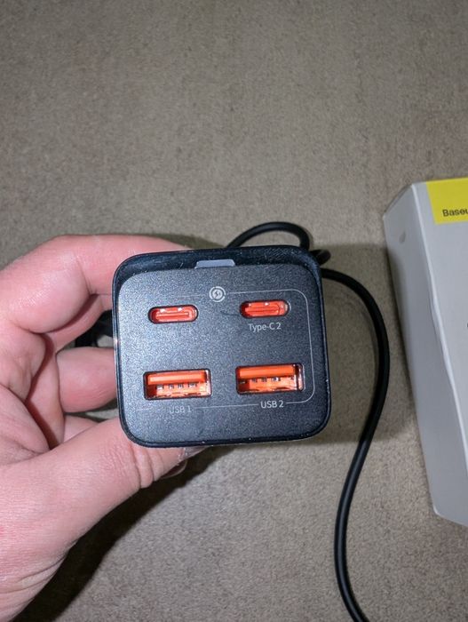 Зарядний пристрій Baseus 100Вт/65Вт