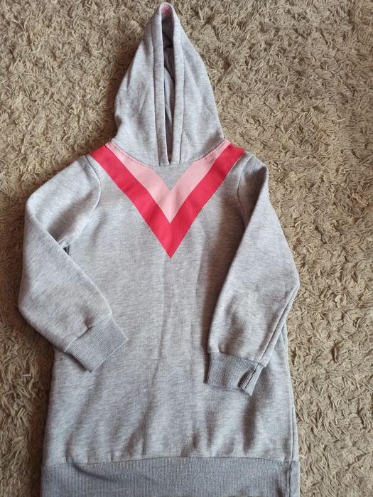 Bluza dresowa dziewczęca r. 122/128