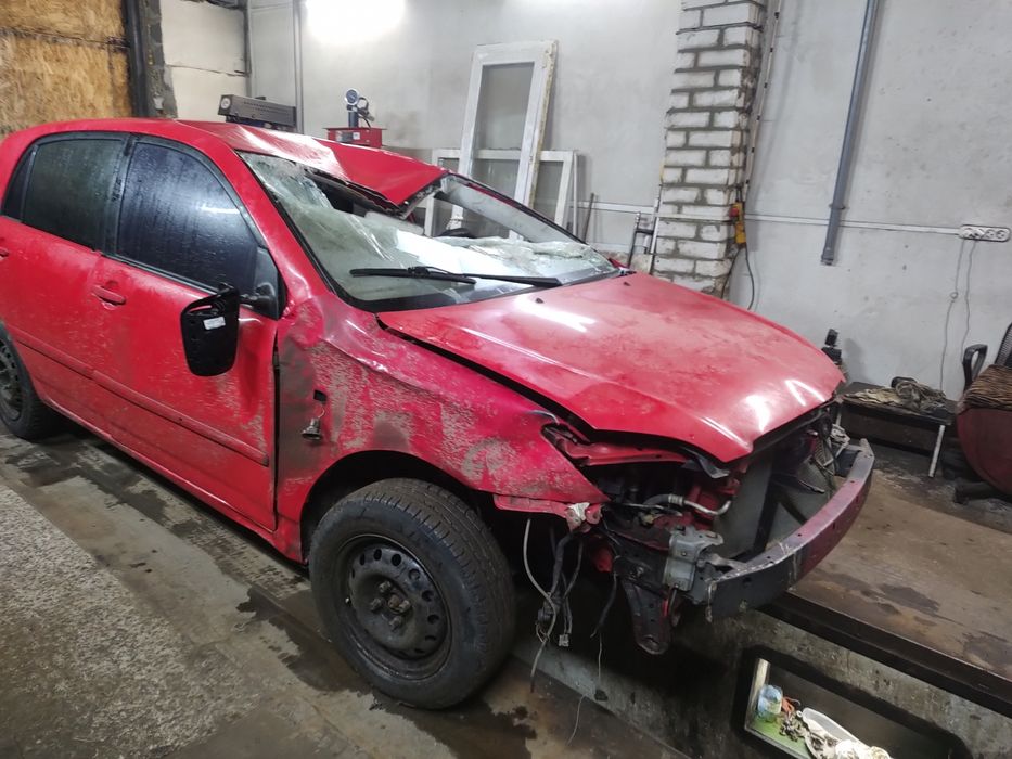 Тойота каролла после дтп